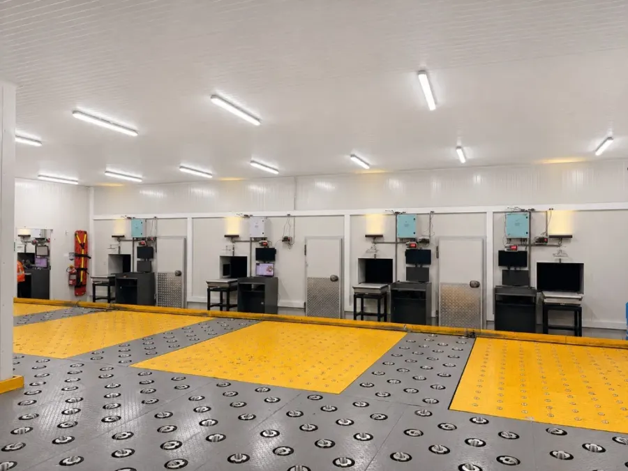 Estaciones modulares de pesaje, perfilado y control logístico - GIRAG